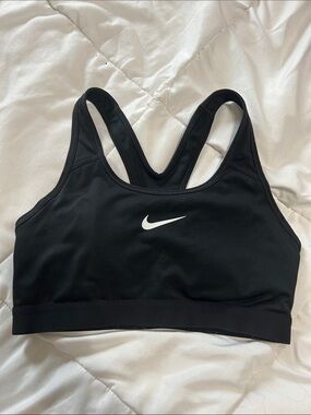 Nike Black Racerback Sports Bra with Removable Padding